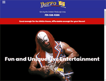 Tablet Screenshot of buffo.com